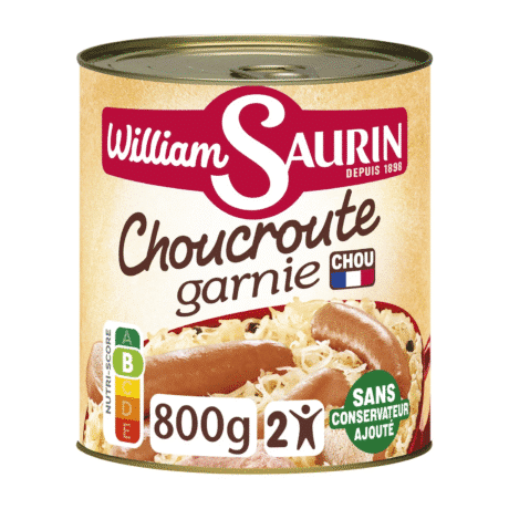 William Saurin Choucroute 800G