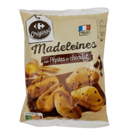 Carrefour Choc Chip Madeleines 500G