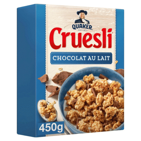 Cruesli Milk Chocolate 455G