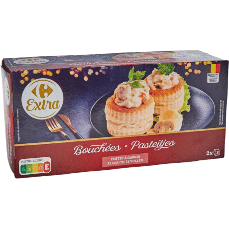 Carrefour Vol au Vent 150G