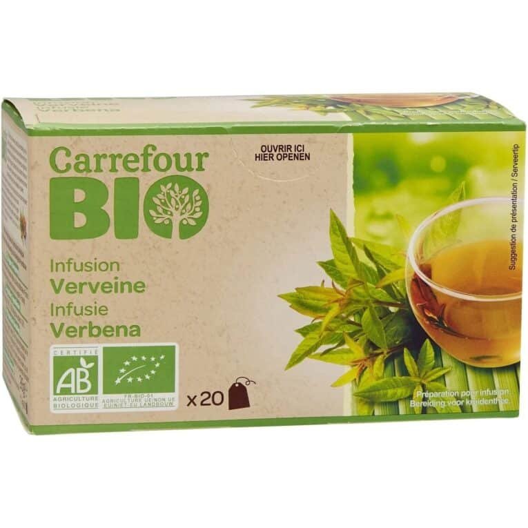 carrefour bio verbena infusin