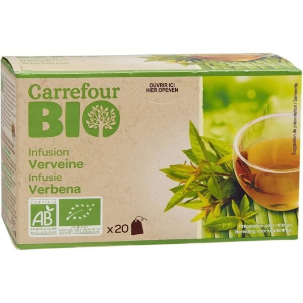 carrefour bio verbena infusin