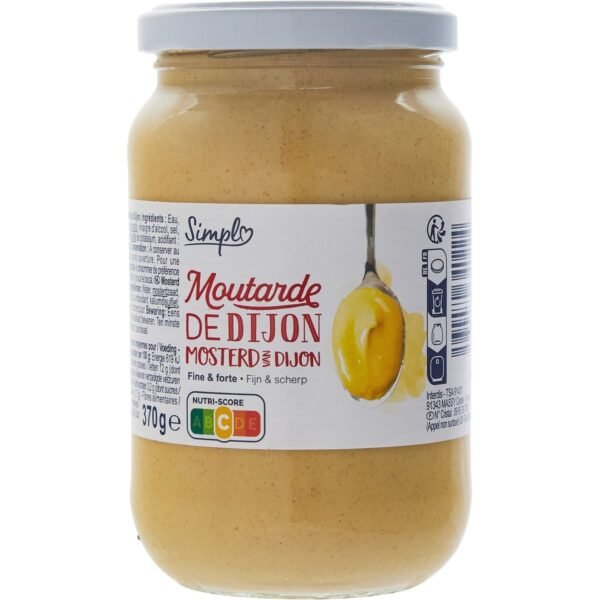 simpl dijon mustard 370g