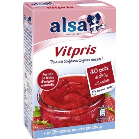 alsa vitpris gelling agent for jam 188g