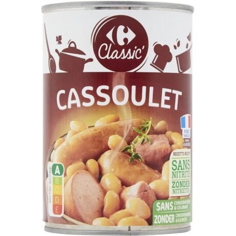 carrefour cassoulet 420g