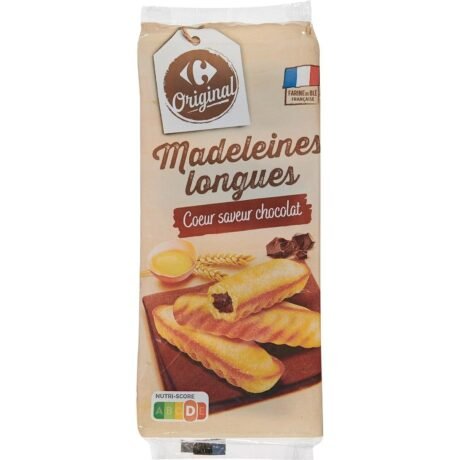 carrefour Long Madeleines  – Chocolate-Filled