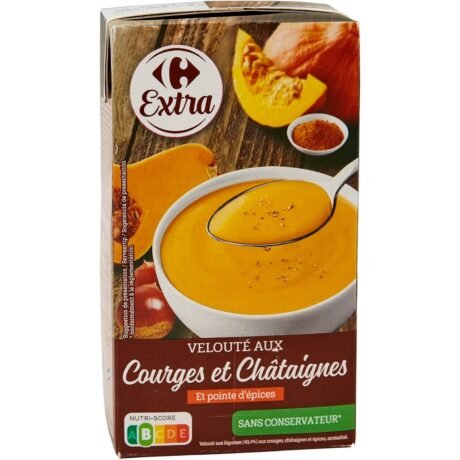 crf soup squash chestnut 1L