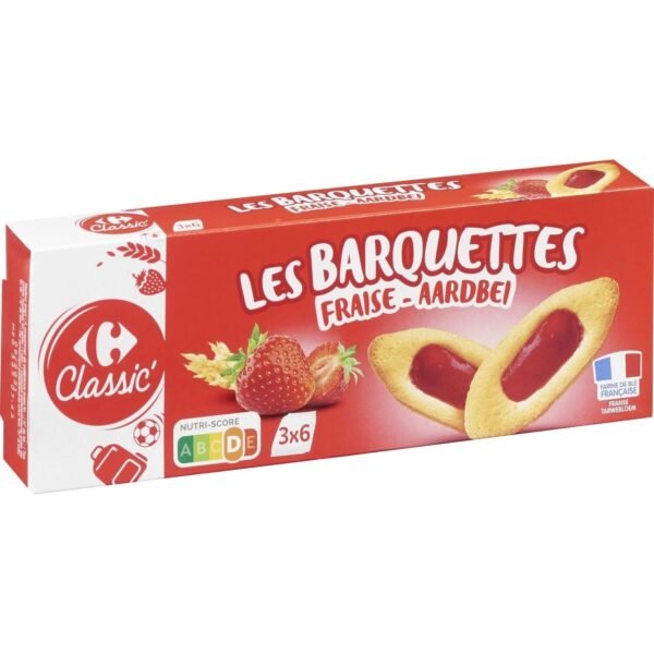 carrefour strawberry barquette 120g