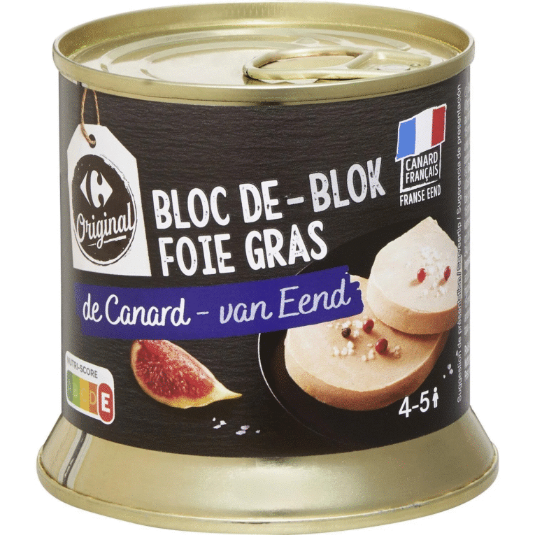Carrefour Foie Gras Bloc 200G