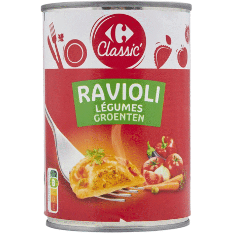 Carrefour Vegetable Ravioli 400G