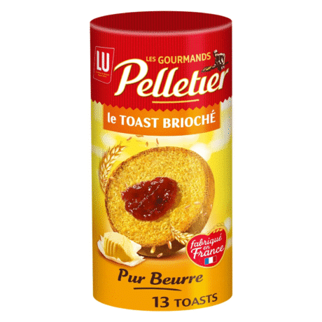 LU Pelletier Toast Brioche 150G