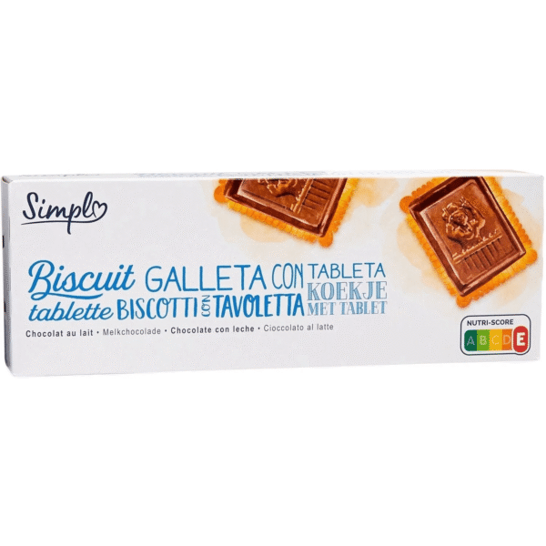 Simpl Milk Chocolate Biscuit 150G