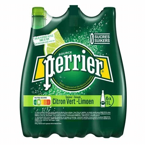 Perrier Lime 6x1L