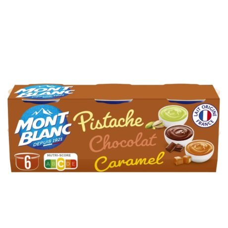 mont blanc pistachio choco caramel