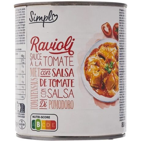 simpl chicken raviolis tomato