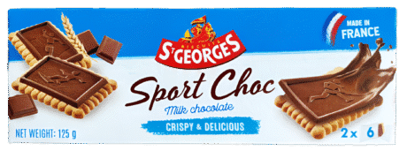 ST GEORGE'S Sport Choc 125G