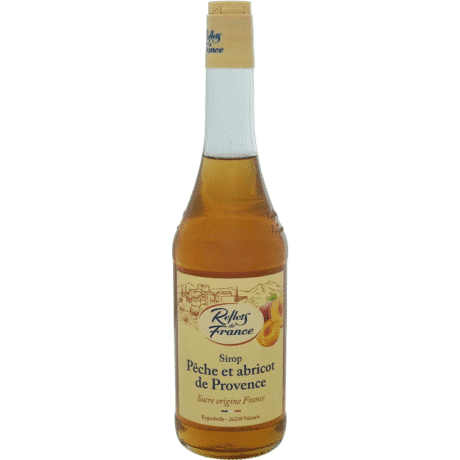 Reflets de France Peach Apricot syrup 70cl