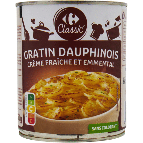 Carrefour Gratin Dauphinois 850G