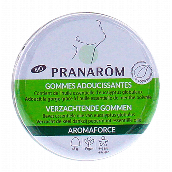 Pranarom gommes adoucissantes
