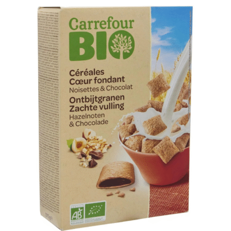 Carrefour Bio Hazelnut Cereal 375G