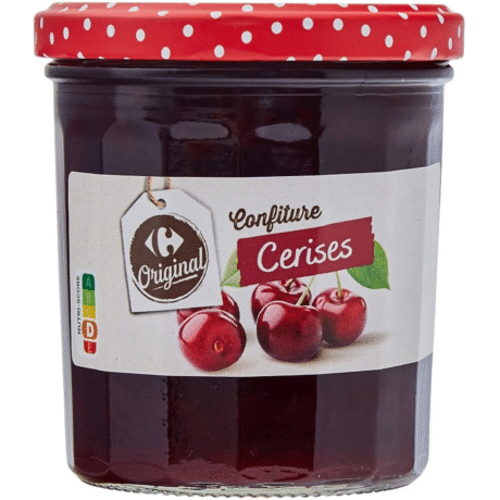 Carrefour Cherry Jam 370G