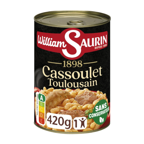 William Saurin Cassoulet Toulousain 420G