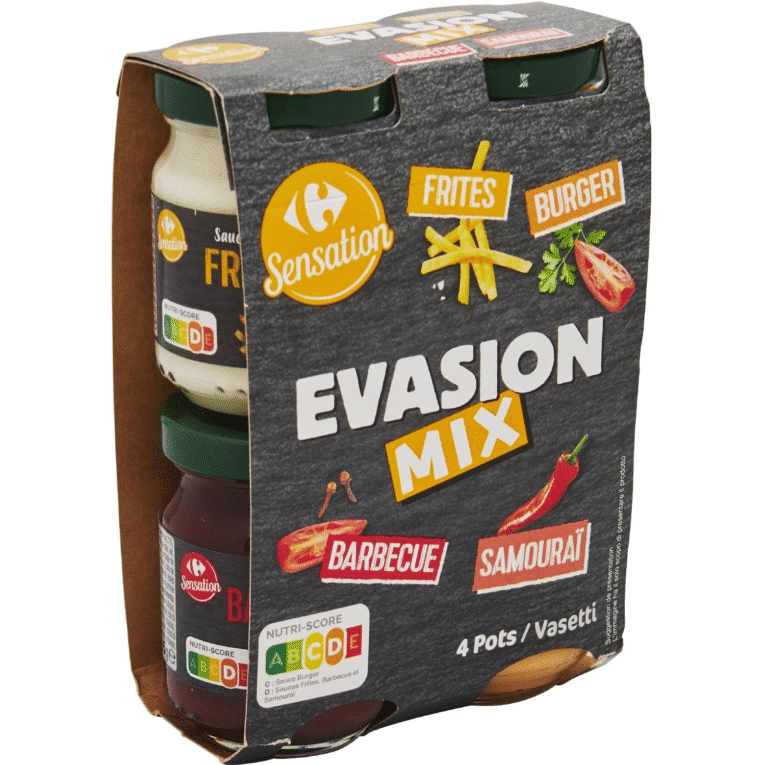 Carrefour Exotic 4 pack sauces