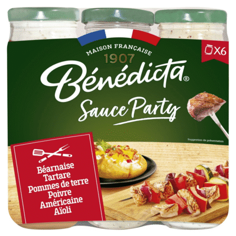 Benedicta Sauce Party Mix x6 (Past best before)