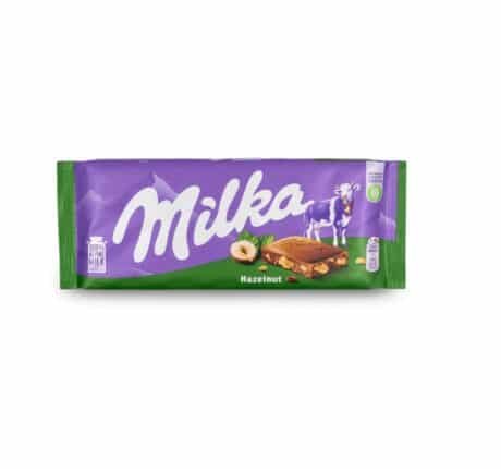 milka chocolate hazelnut