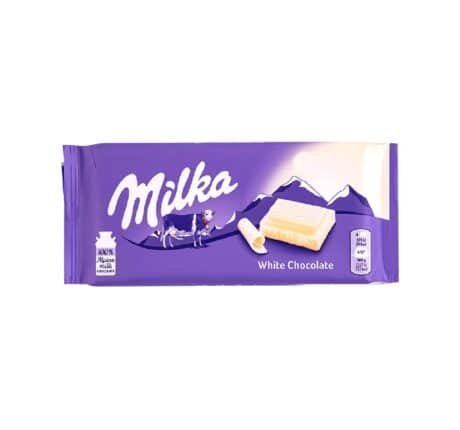 milka white chocolate