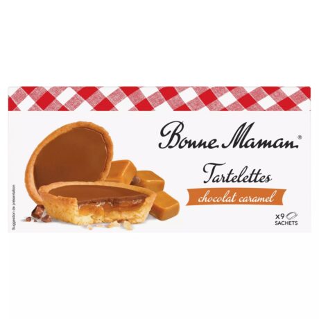 Bonne Maman Chocolate Caramel Tartlets 135G