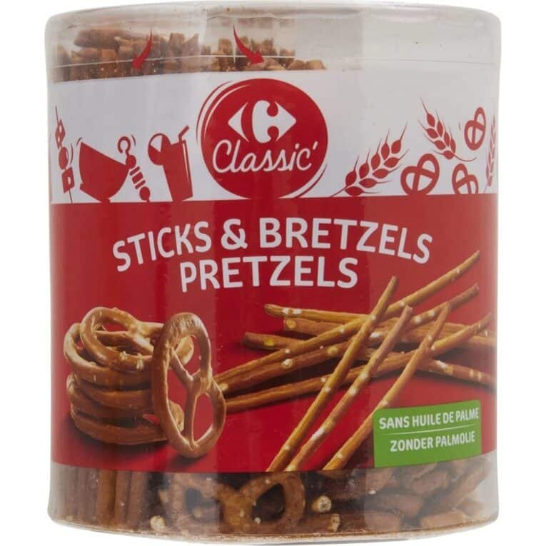 carrefour sticks bretzels