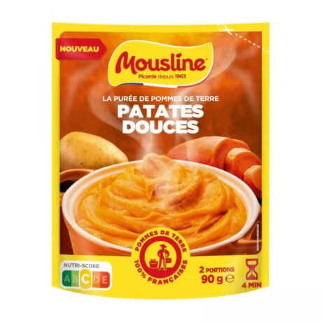 Mousline sweet potato for 2