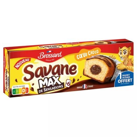 brossard savane coeur choco 180g