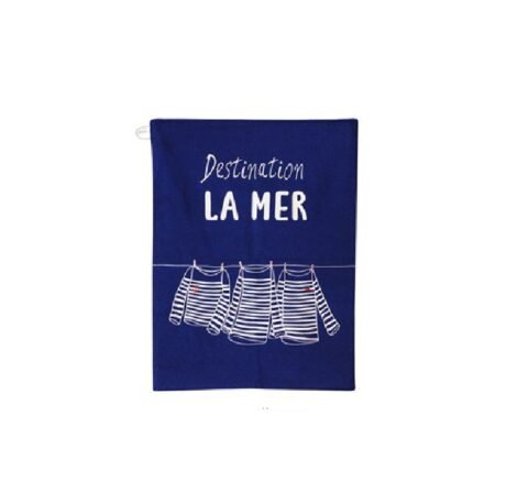 tea towel la mer design