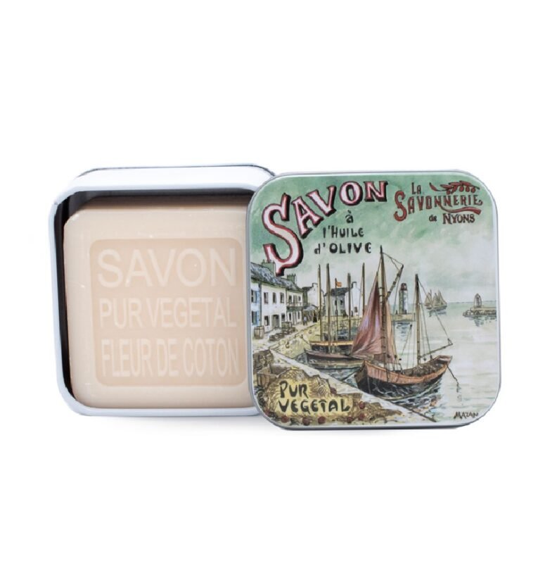 savonnerie de nyons harbour design tin