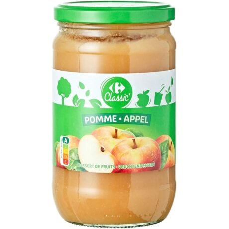 carrefour apple puree 710g