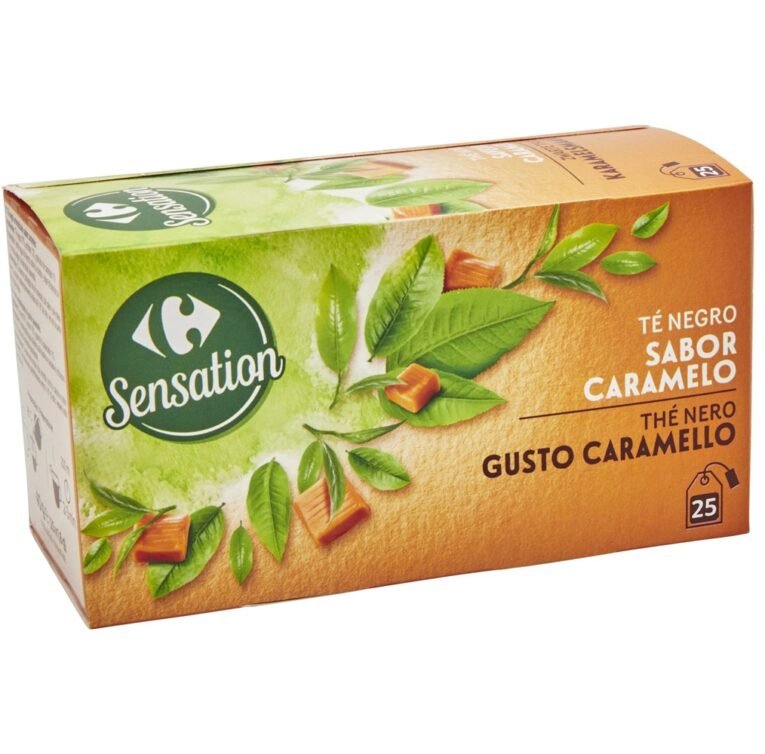 carrefour caramel tea