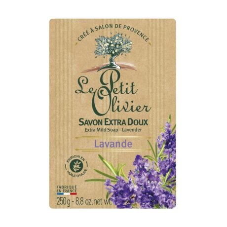 le petit olivier lavender soap 250g