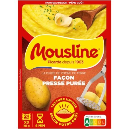 mousline facon presse purée
