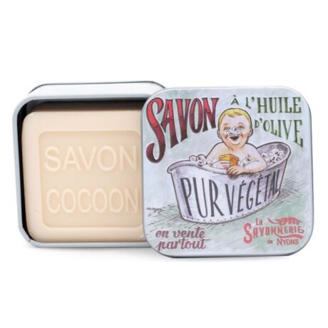 savonnerie de nyons baby bath tin