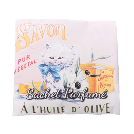 Savonnerie de Nyons Cat Angelica Scented Sachet