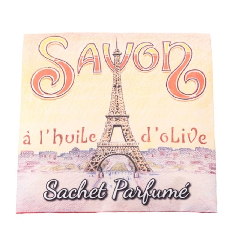 savonnerie scented bag eiffel