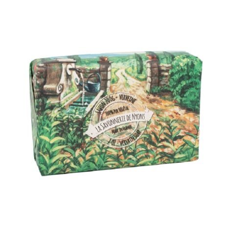 savonnerie de nyons paper wrapped verbena soap 200g