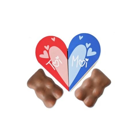 Double Heart Maxi Marshmallow Bears –