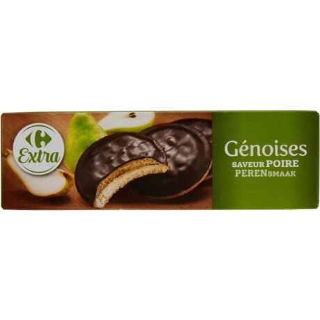 carrefour gateau pear genoise