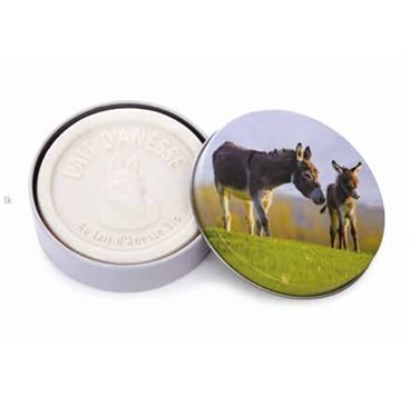 donkey milk soap in a box