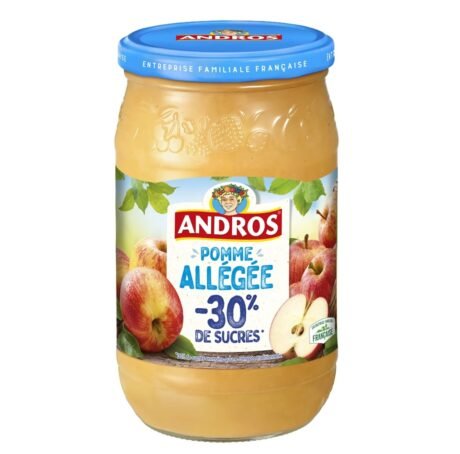 Andros Reduced Sugar Apple Compote
