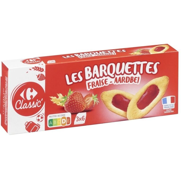 carrefour barquette strawberry 120g