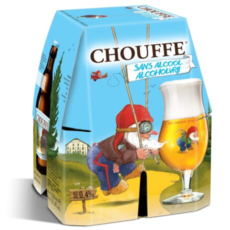 Chouffe Belgian Blonde Beer 4x33cl